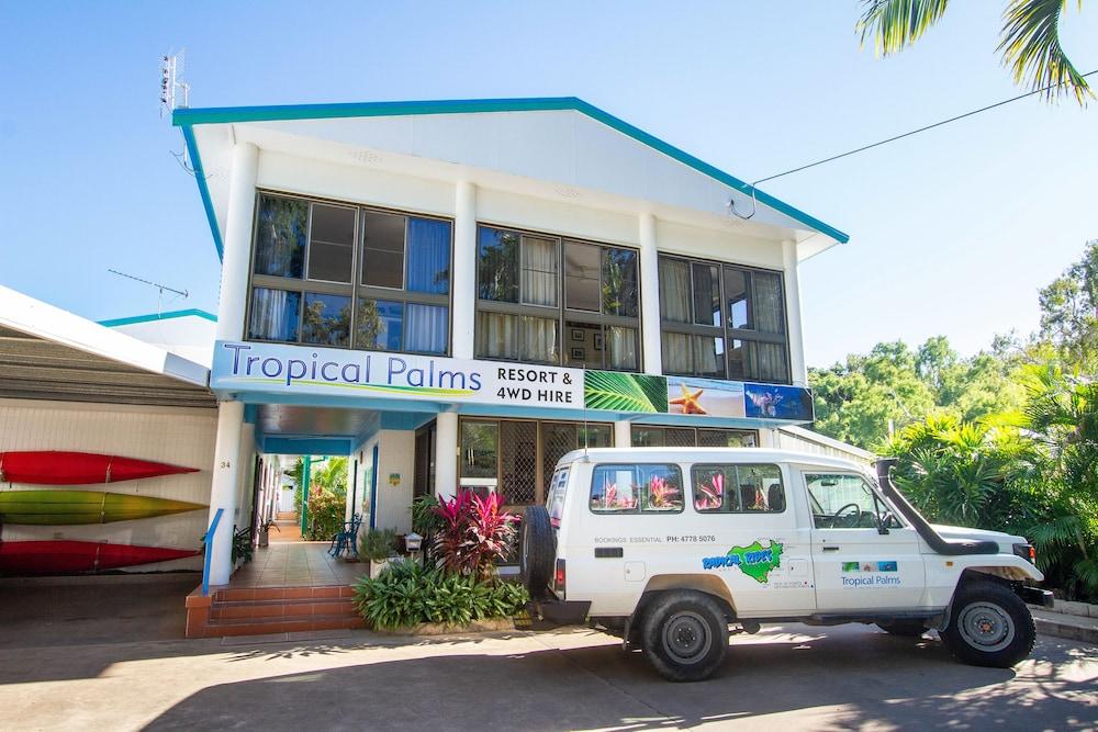 Tropical Palms Resort & 4Wd Hire Picnic Bay Eksteriør billede